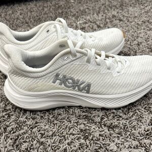 Hoka White Athletic Sneakers solimar